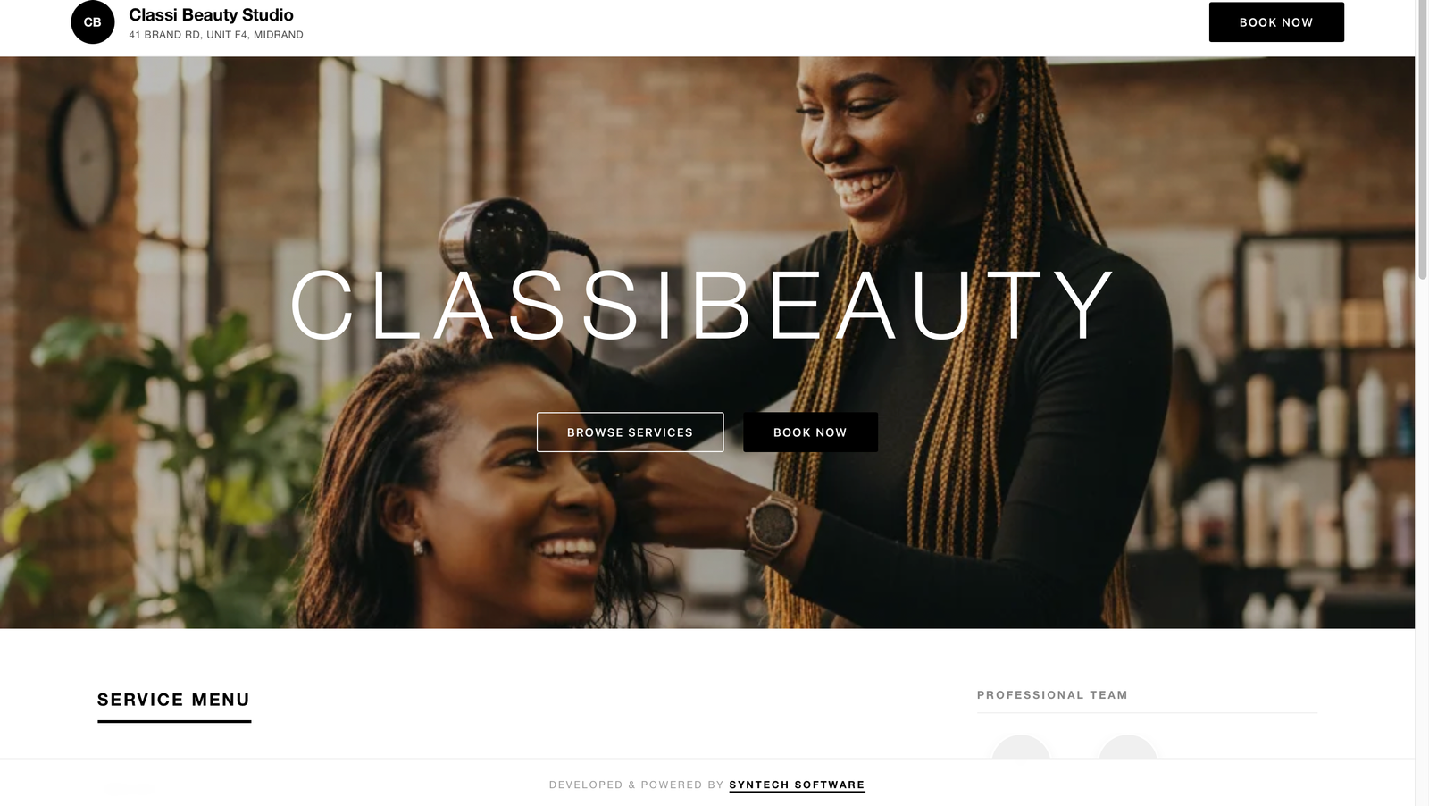 Classibeauty Full Stack